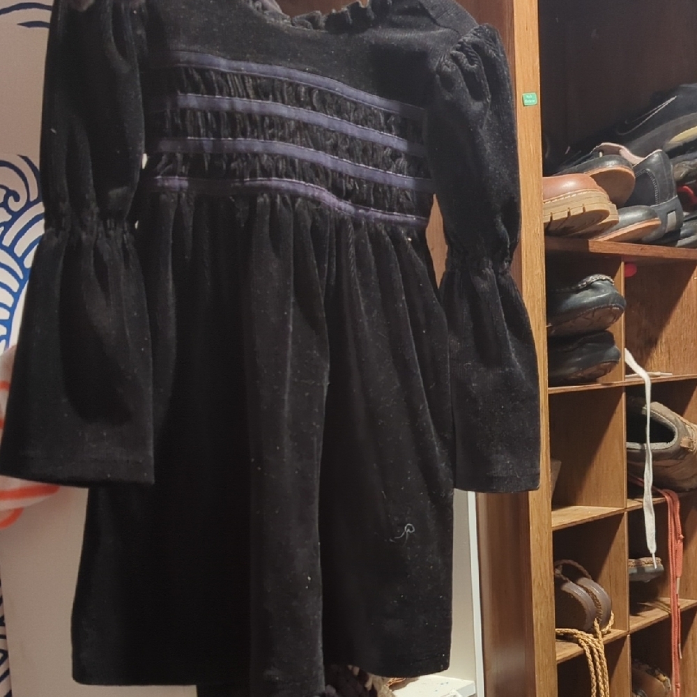 Elegant Black Kids Dress
